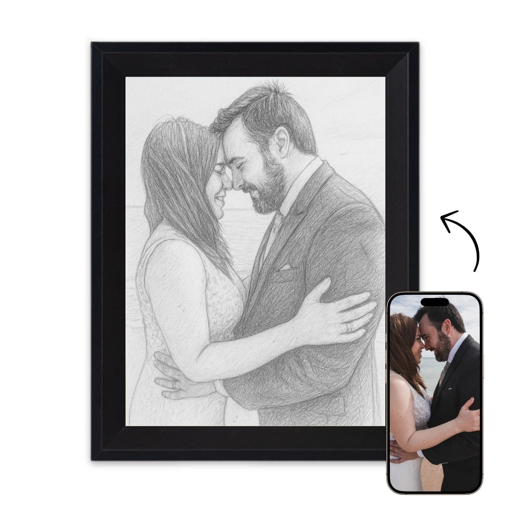 Dibujo a Lápiz Personalizado desde Foto
