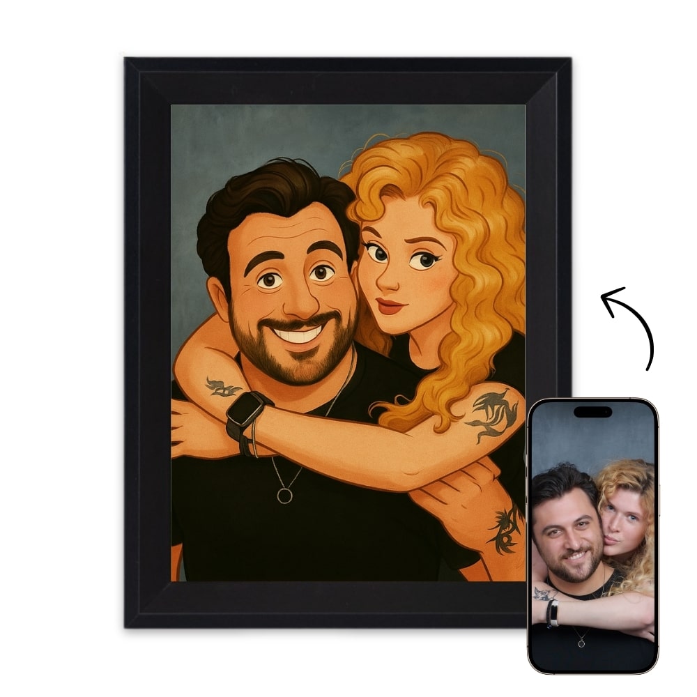 Dibujo Personalizado Estilo Disney