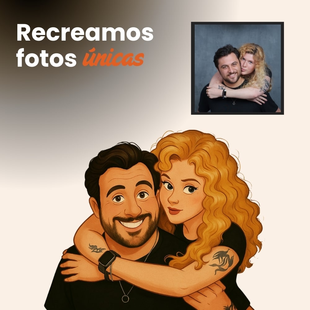 Dibujo Personalizado Estillo Disney