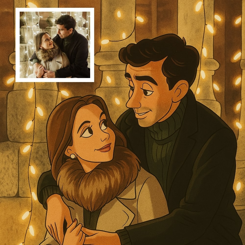 Dibujo Personalizado Estillo Disney