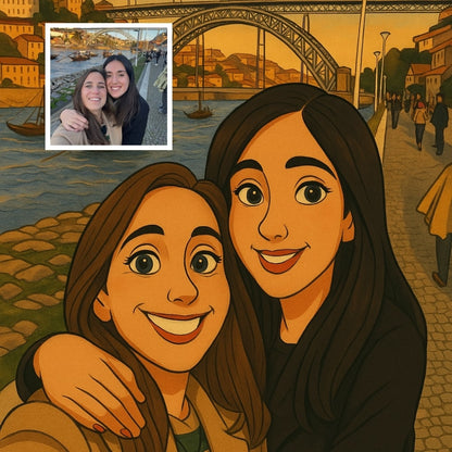 Dibujo Personalizado Estillo Disney