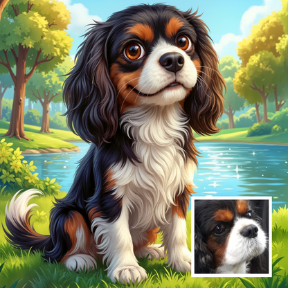 Dibujo Personalizado Estilo Pixar