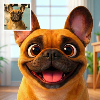 Dibujo Personalizado Estilo Pixar