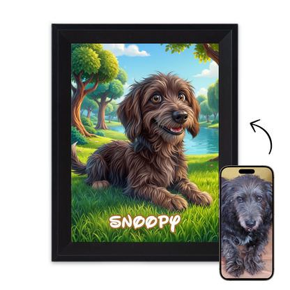 Dibujo Personalizado Estilo Pixar