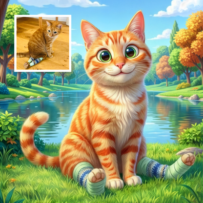 Dibujo Personalizado Estilo Pixar