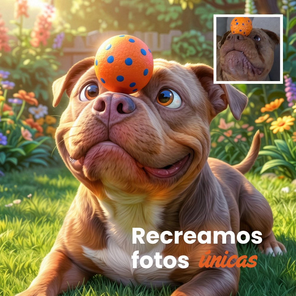 Dibujo Personalizado Estilo Pixar