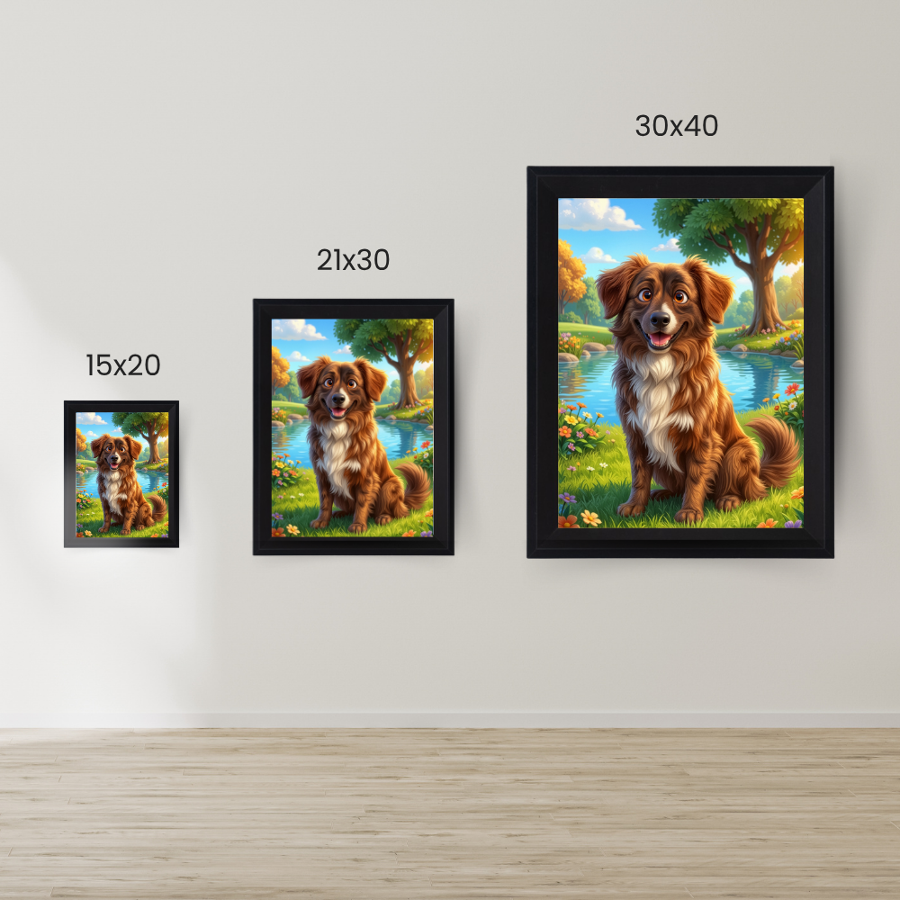 Dibujo Personalizado Estilo Pixar