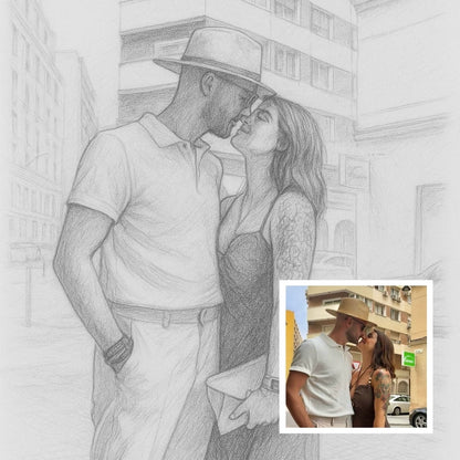 Estilo de lápis de desenho personalizado