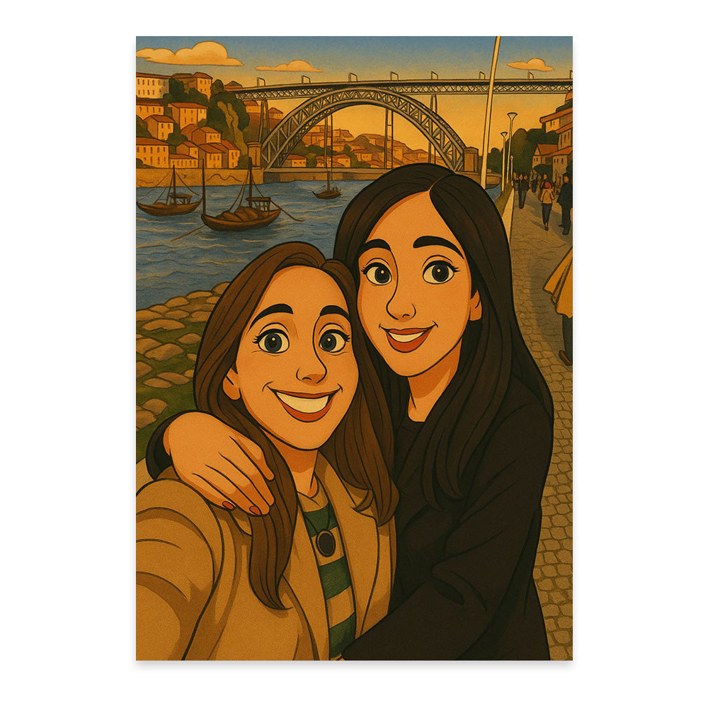 Dibujo Personalizado Estilo Disney